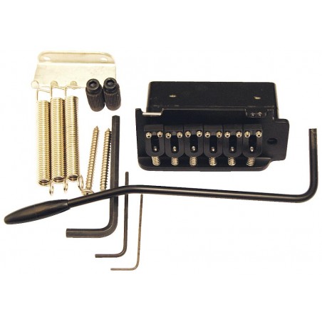 Hipshot 6-String US Flat Plate Tremolo Bridge - Bl